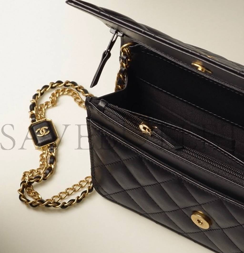 Ch*el wallet on chain ap2923 b08815 94305 (19.2*12.3*3.5cm)